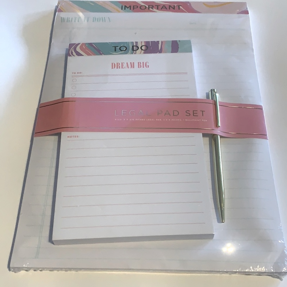 James Burke Legal Pad Set